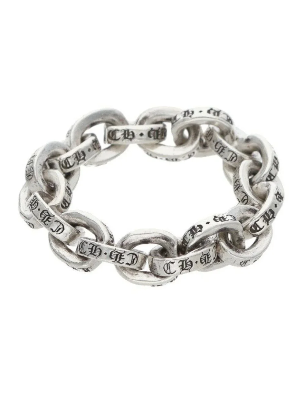 Chrome Hearts Paper Chain Ring Silver